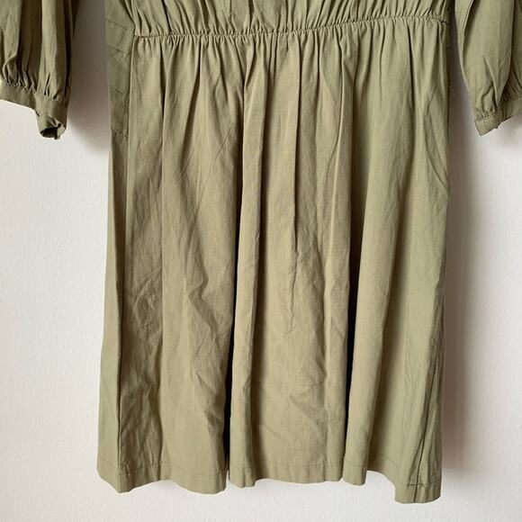 NWT LUMIE Lightweight Modern Dress Olive M - Picture 8 of 9
